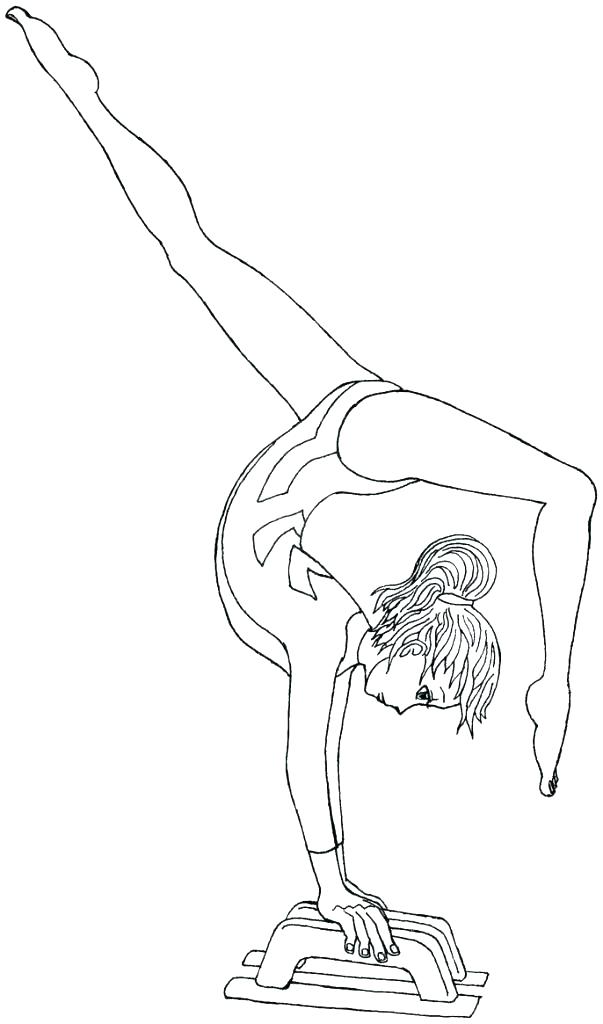 603x1024 Pin By On Weekly Gymnastics Colouring Book Gymnastics Coloring