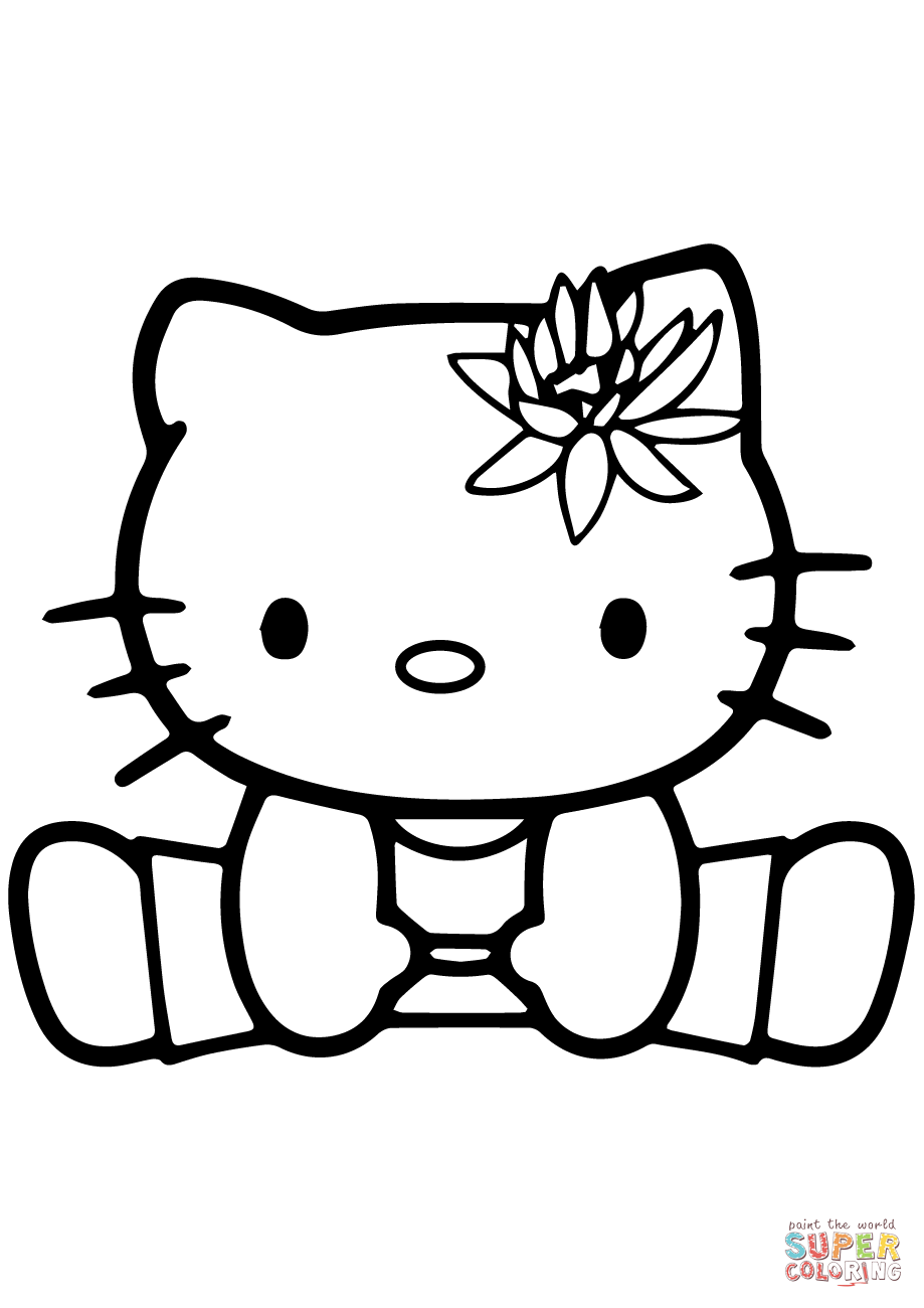 919x1300 Cozy Design Printable Gymnastics Coloring Pages Hello Kitty Page