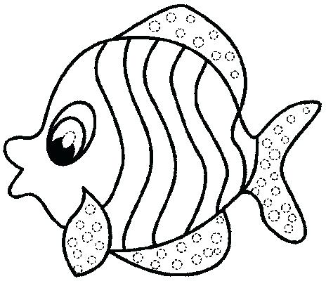 464x400 Printable Fish Pictures Printable Fish Coloring Pages Simple Ideas