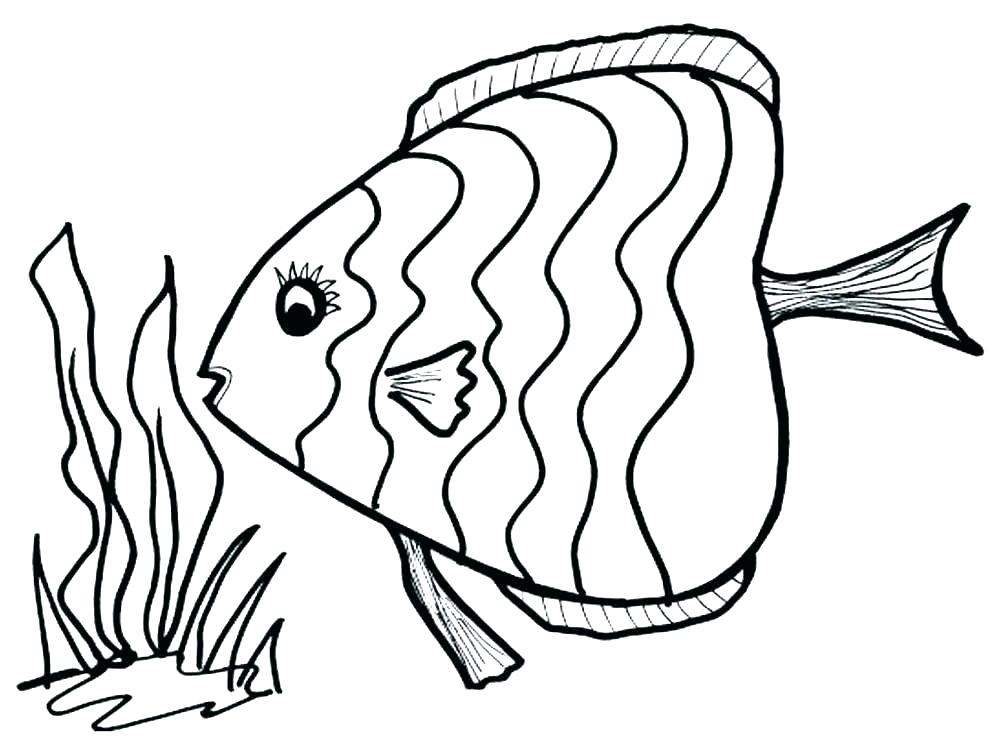 1000x750 Tuna Fish Coloring Page H Coloring Pages Preschool
