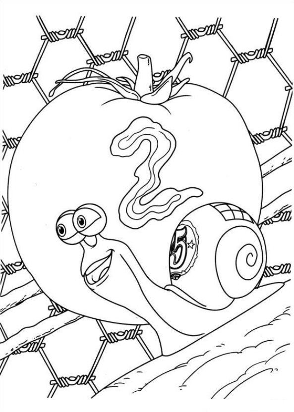 Kids N 44 Coloring Pages Of Turbo (Pixar) 593x832 Kids N 44 Coloring Pages Of Turbo (Pixar)