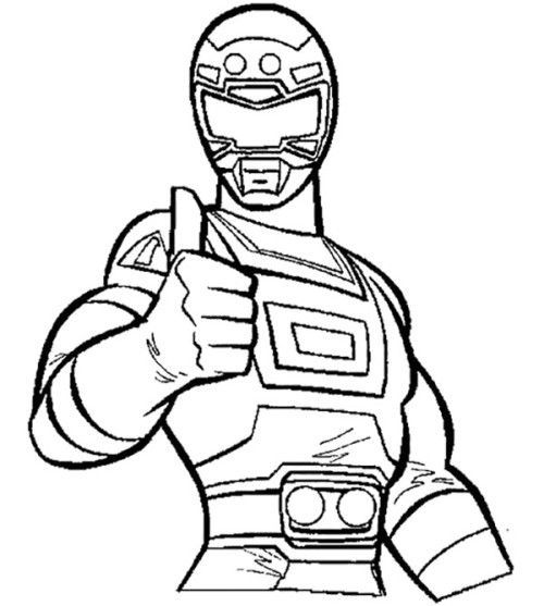 Power Rangers Turbo Coloring Pages 500x557 Power Rangers Turbo Coloring Pages