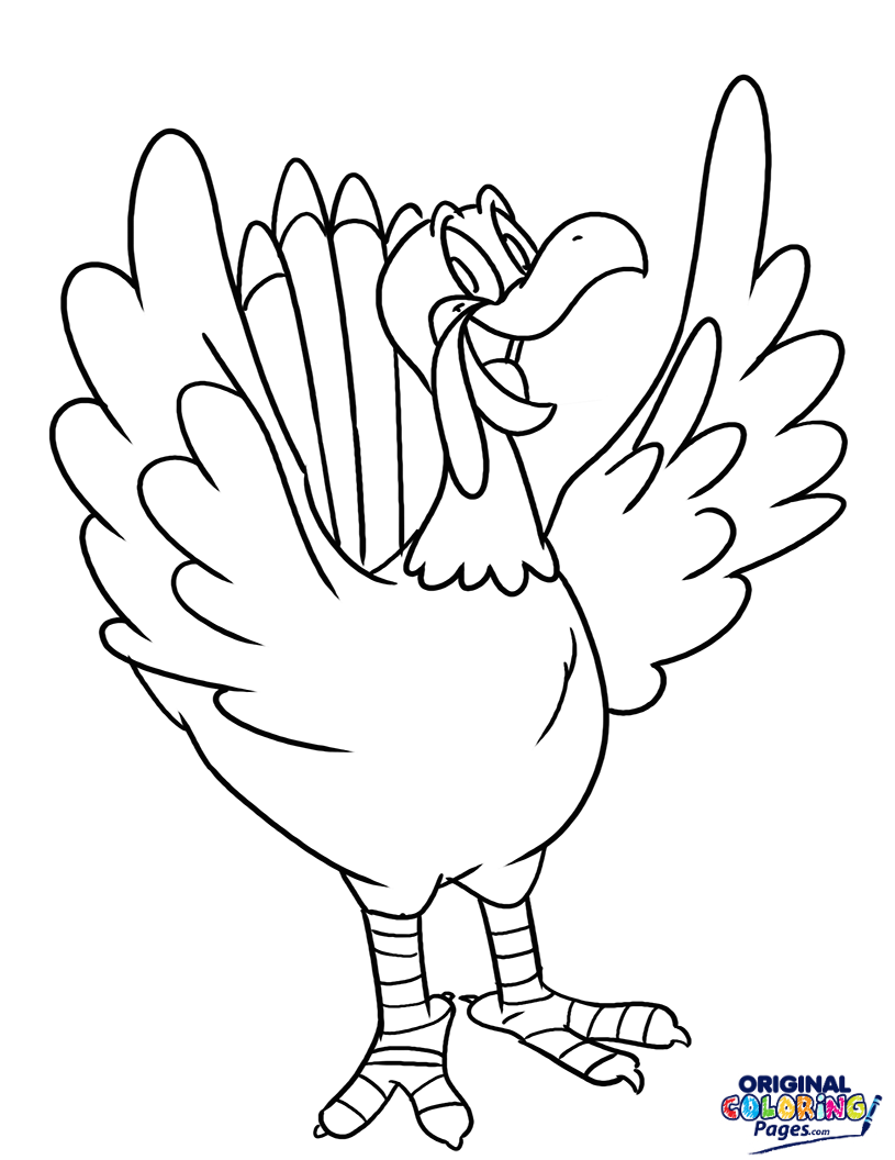 Super Excited Turkey Coloring Page Coloring Pages Original 815x1056 Super Excited Turkey Coloring Page Coloring Pages Original