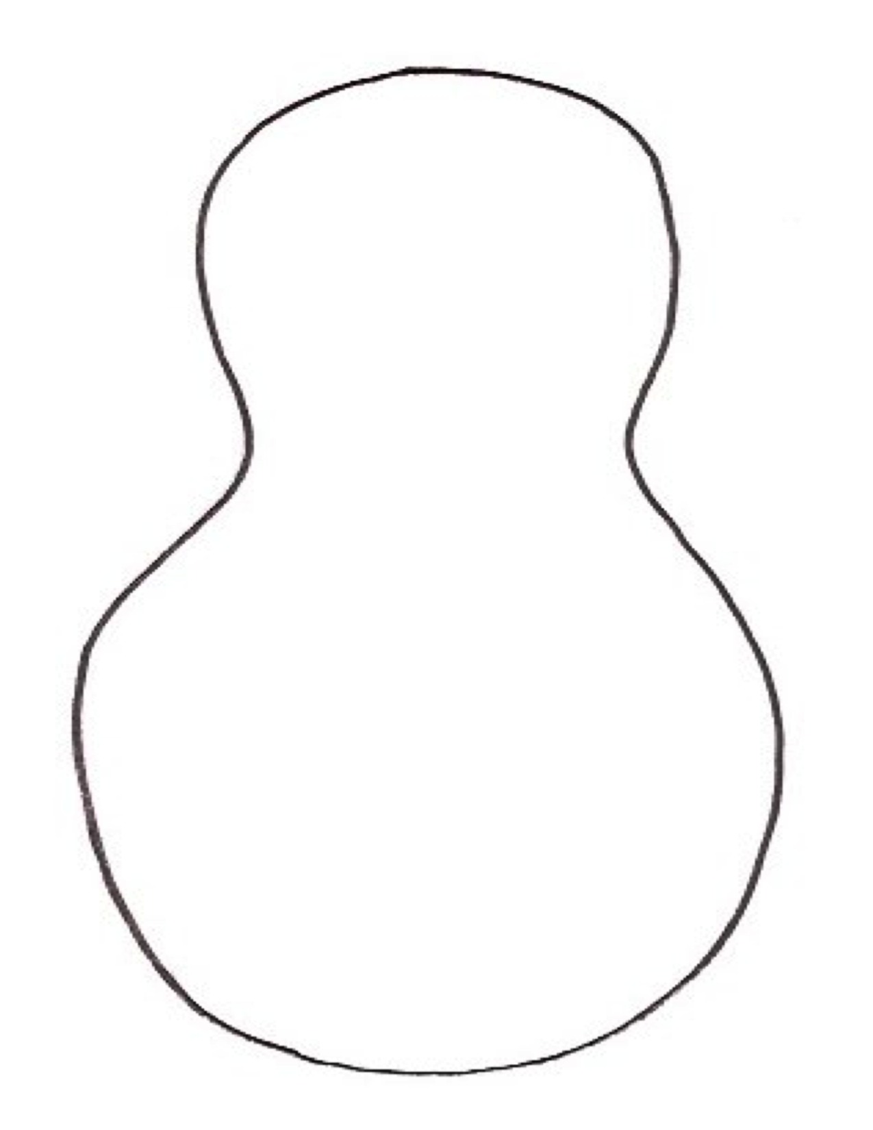 1275x1650 Free Turkey Body Pattern