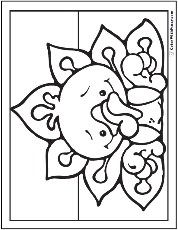 590x762 Turkey Coloring Pages Interactive Pdfs