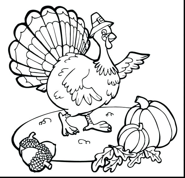 618x592 Turkey Color Page Happy Thanksgiving 2 Coloring Page Turkey Head