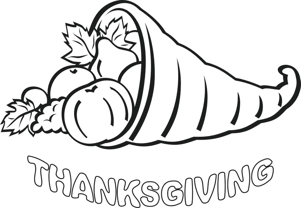 1206x834 A Kid Preparing Canada Thanksgiving Day Dinner Coloring Page Pages