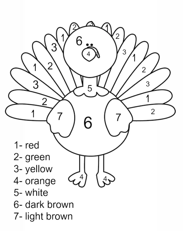 600x757 Thanksgiving Coloring Pages Thanksgiving, Number And Activities