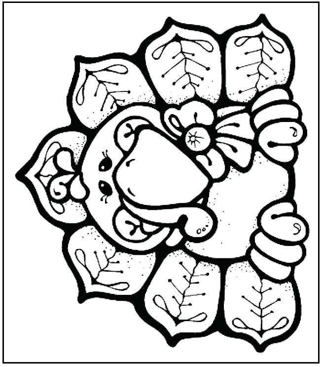 653x743 Turkey Color Pages Pictures Of A Turkey To Color Turkey Color