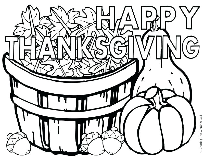 800x619 Thanksgiving Day Coloring Pages Free