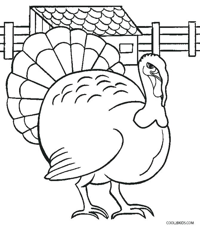 670x764 Thanksgiving Free Coloring Pages Turkey Coloring Pages Free