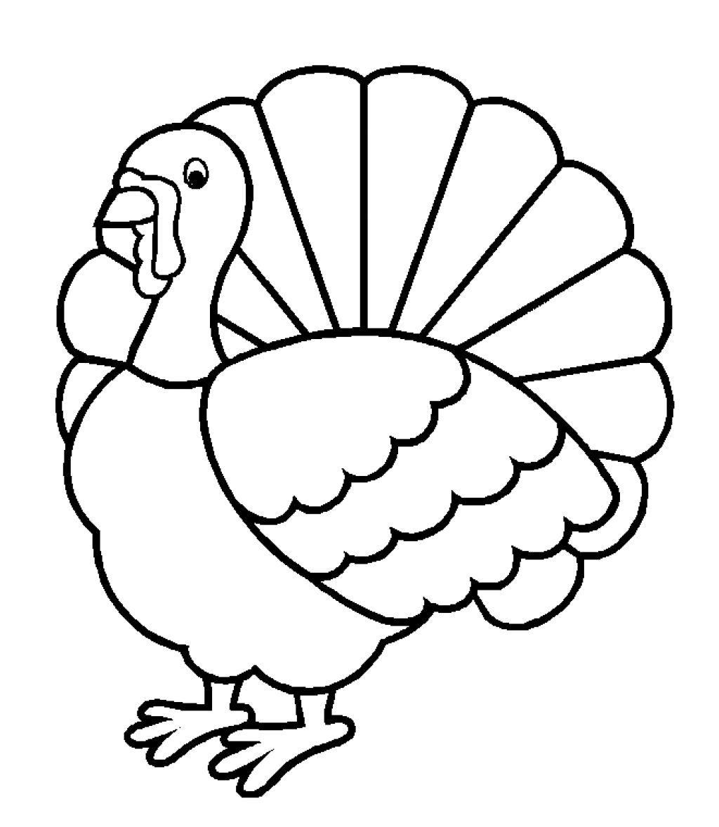 1024x1178 Black And White Turkey Coloring Pages 15228 14531945 Turkey