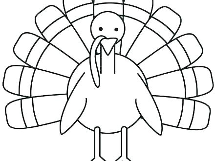 440x330 Turkey Coloring Picture Hello Kitty Turkey Coloring Pages Copy