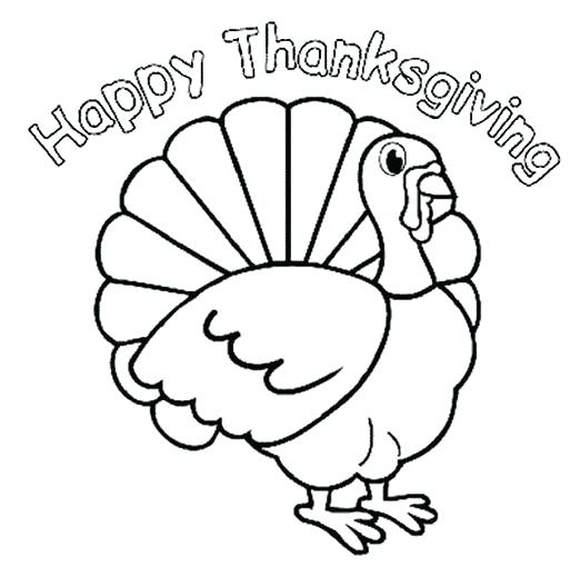 Turkey Dinner Coloring Page at GetColorings.com | Free printable ...