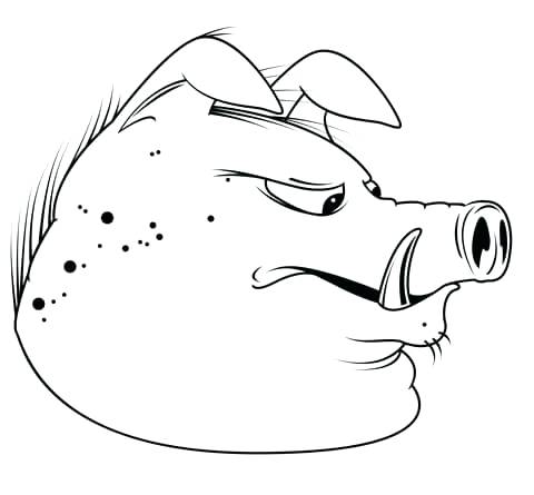 Funny Warthog Head Coloring Page Free Printable Coloring Pages 480x445 Funny Warthog Head Coloring Page Free Printable Coloring Pages