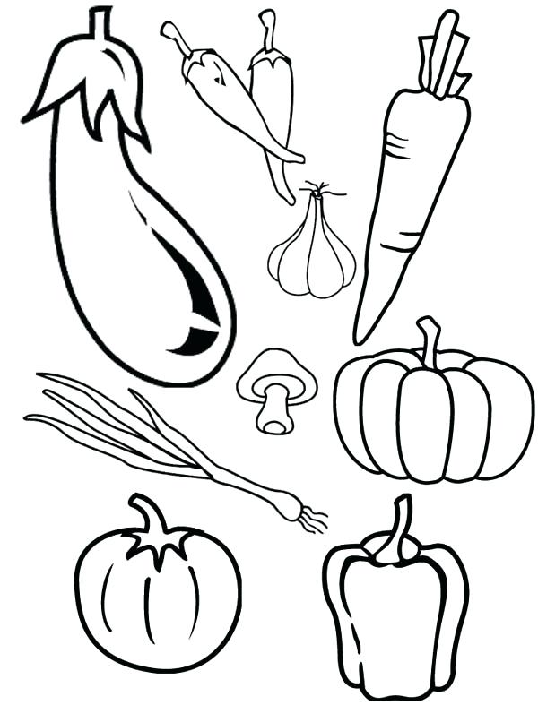 Pictures Of Fruits And Vegetables For Children To Color Pictures 600x787 Pictures Of Fruits And Vegetables For Children To Color Pictures