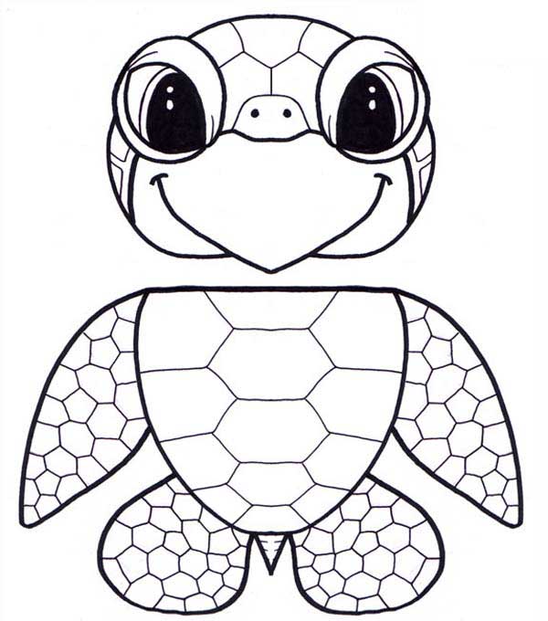 Puppet Honu Sea Turtle Free Coloring Sheet 600x680 Puppet Honu Sea Turtle Free Coloring Sheet