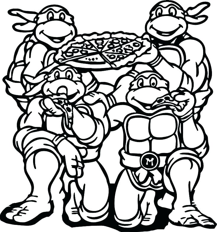735x784 Printable Turtle Coloring Pages Turtle Coloring Pages Teenage