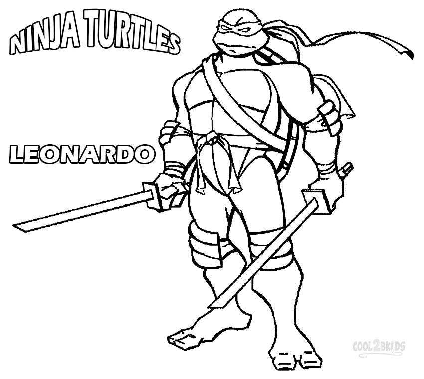 Turtle Coloring Pages For Kids