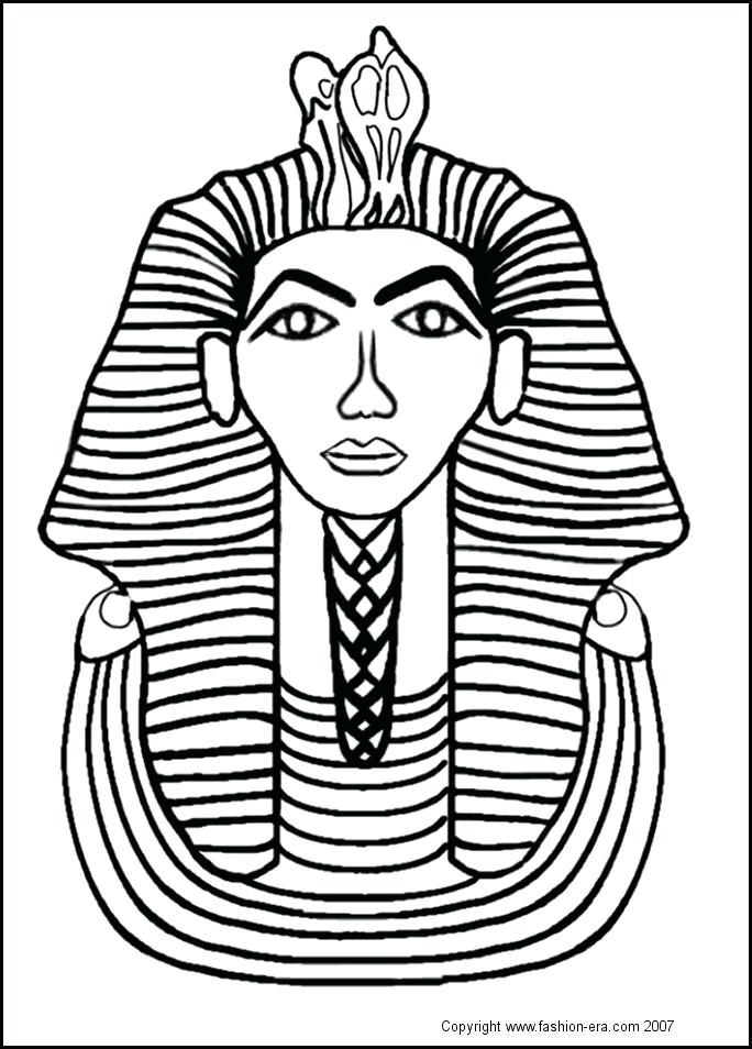 Tutankhamun Coloring Page at GetColorings.com | Free printable ...