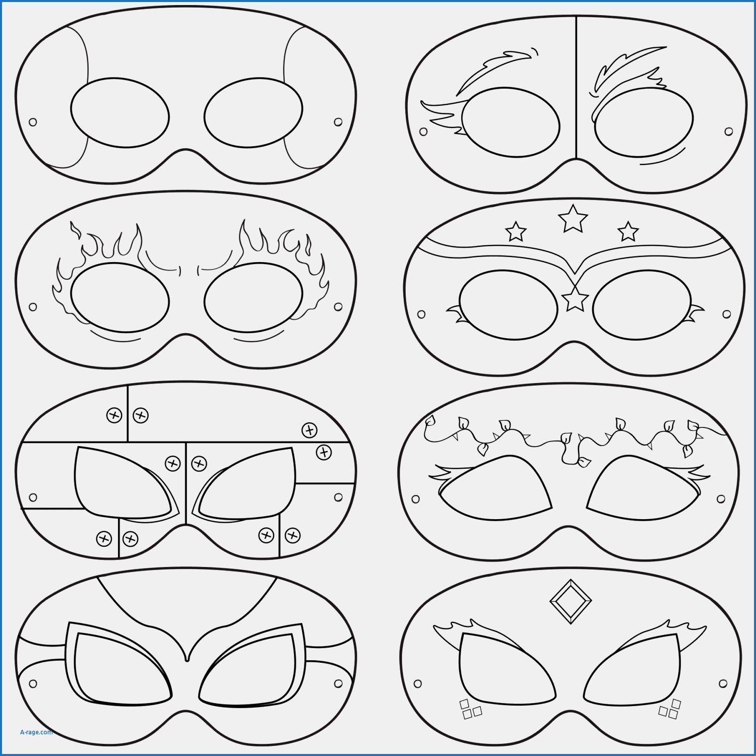 1500x1500 Authentic Egyptian Mask Templates Coloring Pages Tutankhamun Death