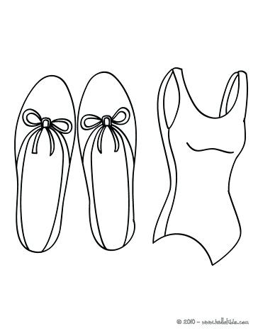 364x470 Dance Color Pages Ballet Tutu Ballet Dance Wear Coloring Page