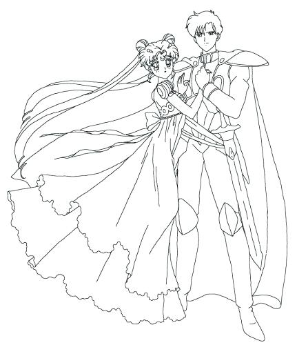431x500 Sailor Moon Coloring Pages The Doll Palace Anime In Of Page