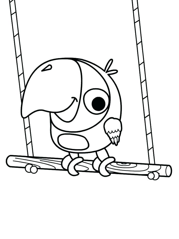 691x921 Coloring Tv Coloring Pages Furniture Pics Treehouse. Tv Coloring