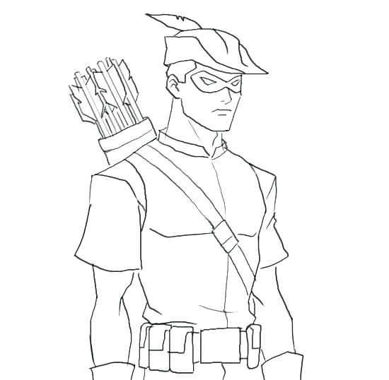 Arrow Tv Show Coloring Pages 550x538 Arrow Tv Show Coloring Pages