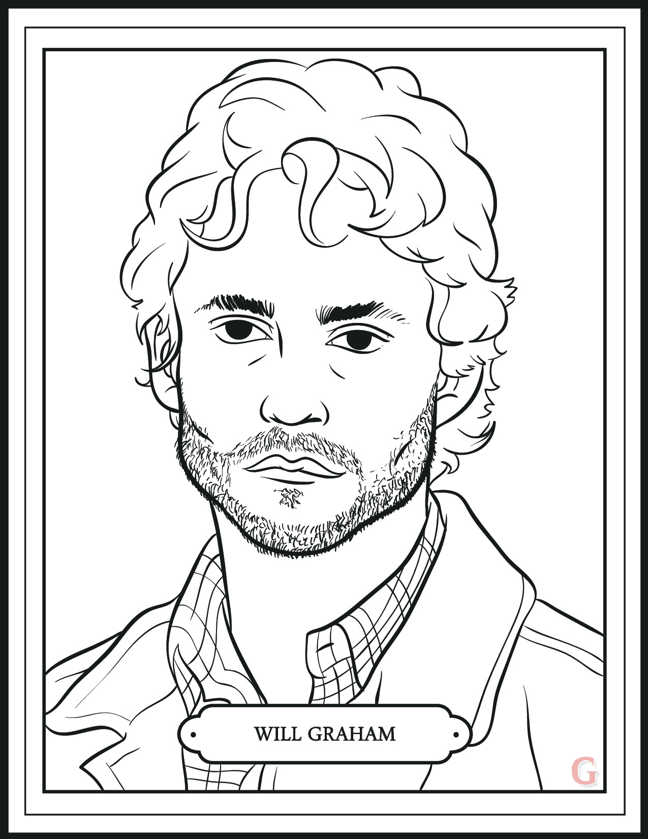 Hannibal' Returns Tonight. Enjoy This Mini Coloring Book About 1275x1650 Hannibal' Returns Tonight. Enjoy This Mini Coloring Book About