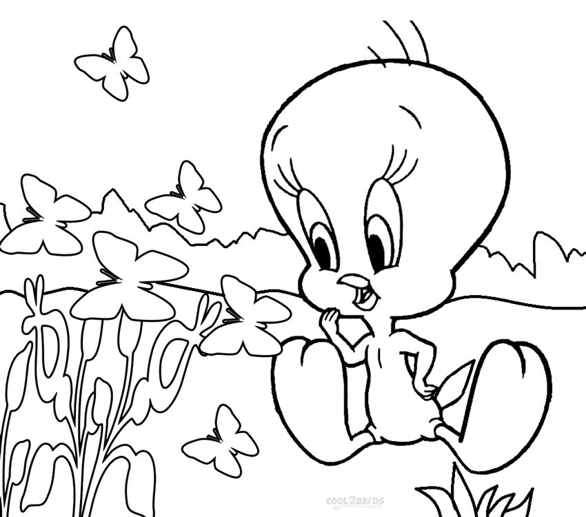 Tweety Bird Coloring Pages Fresh Bird Coloring Pages For Girls 850x750 Tweety Bird Coloring Pages Fresh Bird Coloring Pages For Girls
