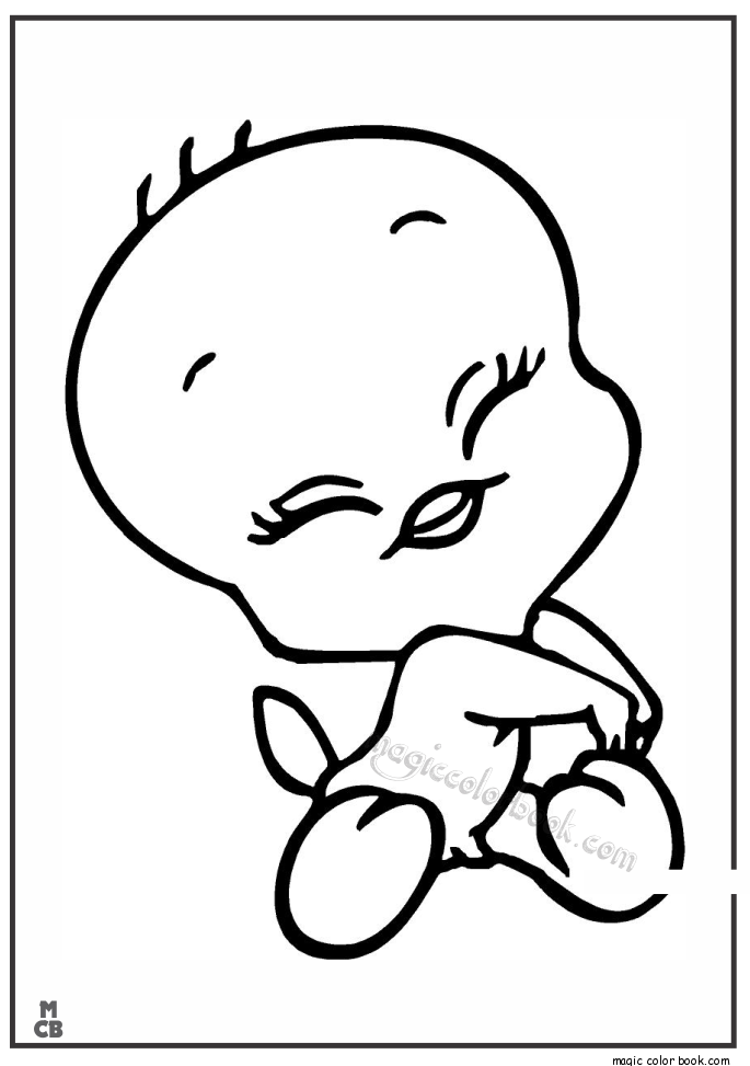 Tweety Bird Sylvester Coloring Pages 35 685x973 Tweety Bird Sylvester Coloring Pages 35
