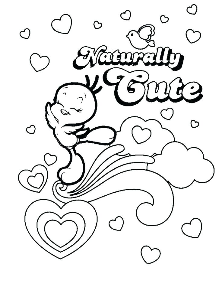 Coloring Pages Tweety Bird Good Cartoon Character Of Bird Coloring 736x949 Coloring Pages Tweety Bird Good Cartoon Character Of Bird Coloring