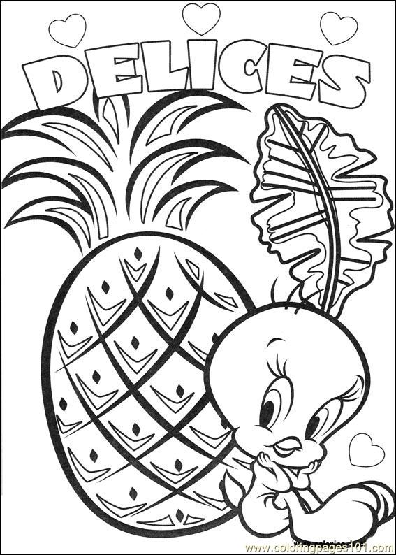 567x794 Tweety 59 Coloring Page
