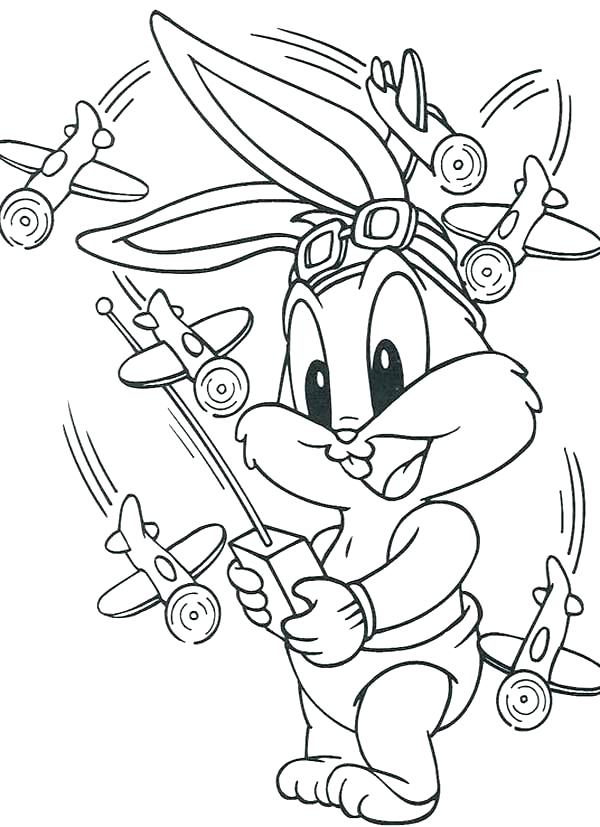 600x827 Tweety Coloring Coloring Pages Baby Coloring Pages Baby Bugs