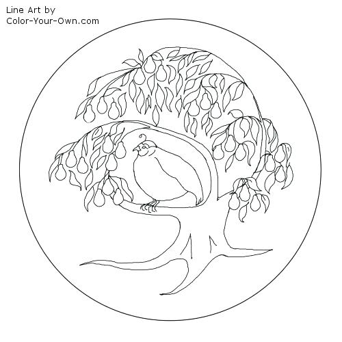 Twelve Days Of Christmas Coloring Pages Twelve Days Of Christmas 500x500 Twelve Days Of Christmas Coloring Pages Twelve Days Of Christmas