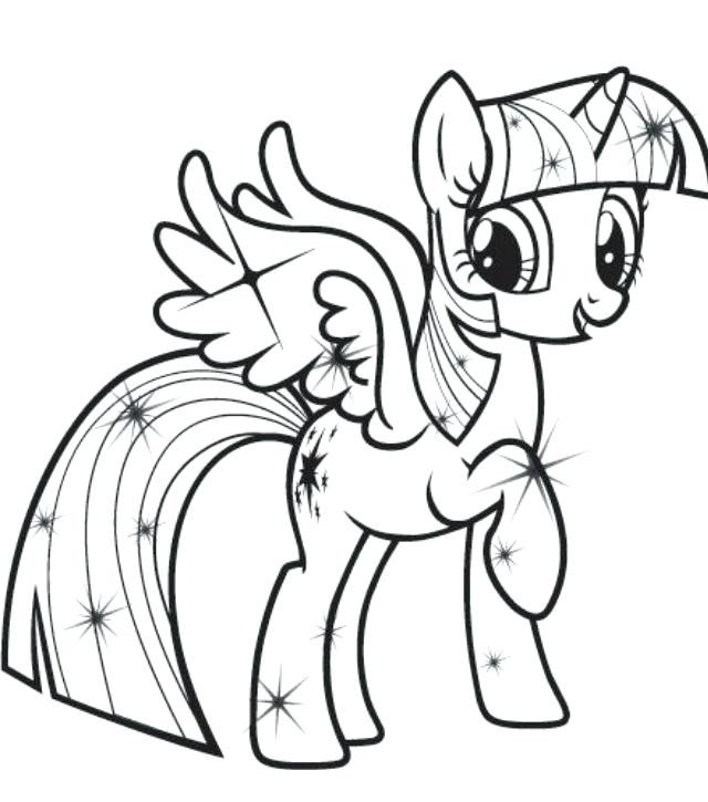 20 Unique My Little Pony Coloring Pages Princess Twilight Sparkle 640x725 20 Unique My Little Pony Coloring Pages Princess Twilight Sparkle