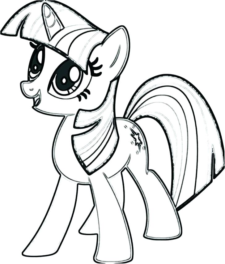 728x854 My Little Pony Twilight Coloring Pages My Little Pony Coloring
