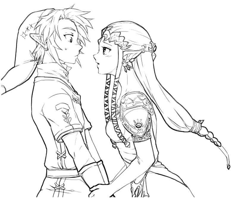 Legend Of Zelda Twilight Princess Coloring Pages 800x667 Legend Of Zelda Twilight Princess Coloring Pages