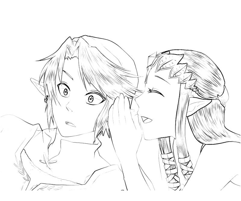 Legend Of Zelda Twilight Princess Coloring Pages 800x667 Legend Of Zelda Twilight Princess Coloring Pages