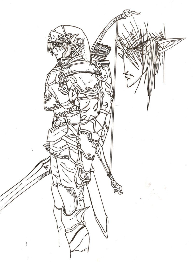 Incredible Twilight Princess Coloring Pages For Link Style And 800x1088 Incredible Twilight Princess Coloring Pages For Link Style And