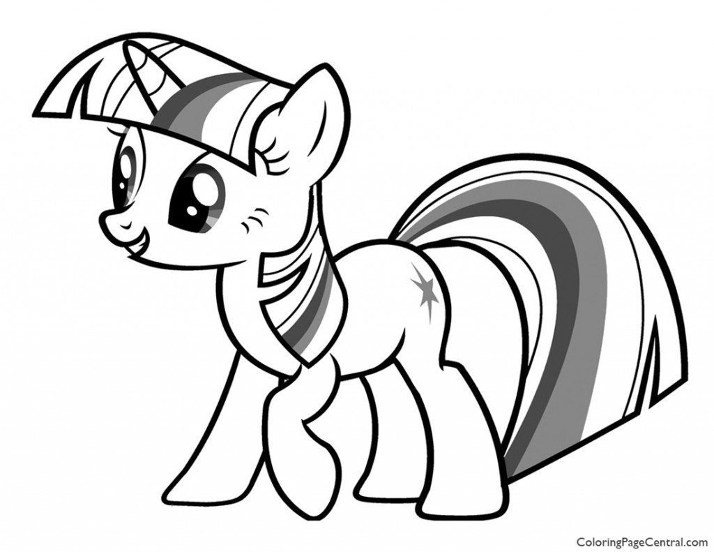 My Little Pony Twilight Sparkle 02 Coloring Page Coloring Page 1024x791 My Little Pony Twilight Sparkle 02 Coloring Page Coloring Page
