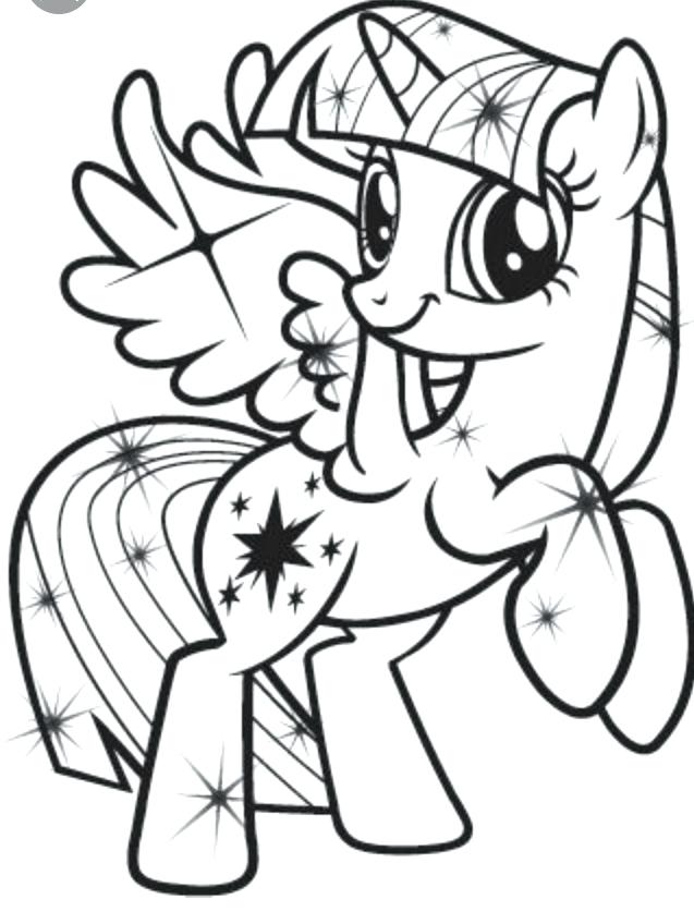 Twilight Sparkle Coloring Page 637x848 Twilight Sparkle Coloring Page