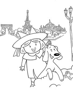 236x293 Madeline At The Effle Tower Coloring Pages Arts Inspirtation