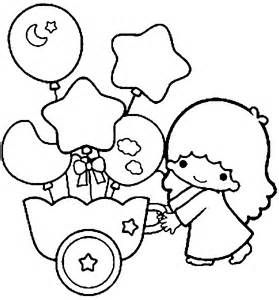279x300 Little Twin Stars Lt3 Colouring Pages, Printables, Templates Etc