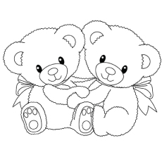 230x230 Top 18 Free Printable Teddy Bear Coloring Pages Online