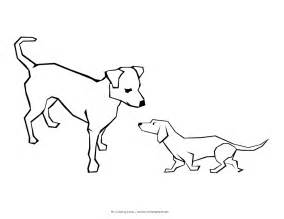 Colouring In Pages Dogs 284x219 Colouring In Pages Dogs