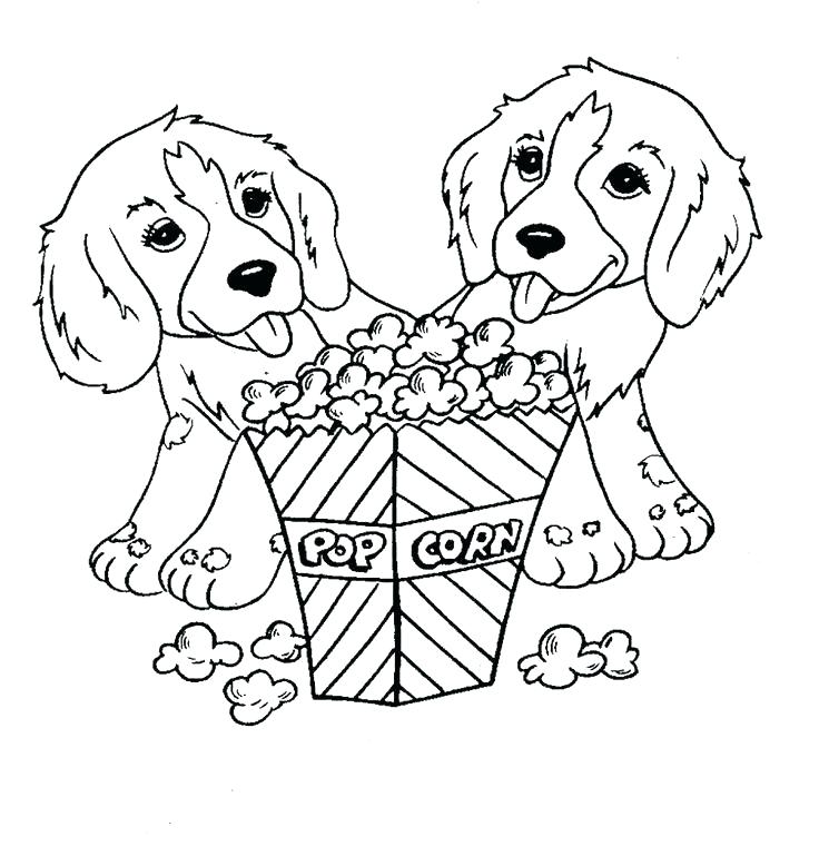 Marvellous Doggy Coloring Pages Popcorn Coloring Sheet Pictures 736x760 Marvellous Doggy Coloring Pages Popcorn Coloring Sheet Pictures
