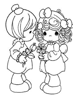 236x316 Precious Moments Coloring Pages
