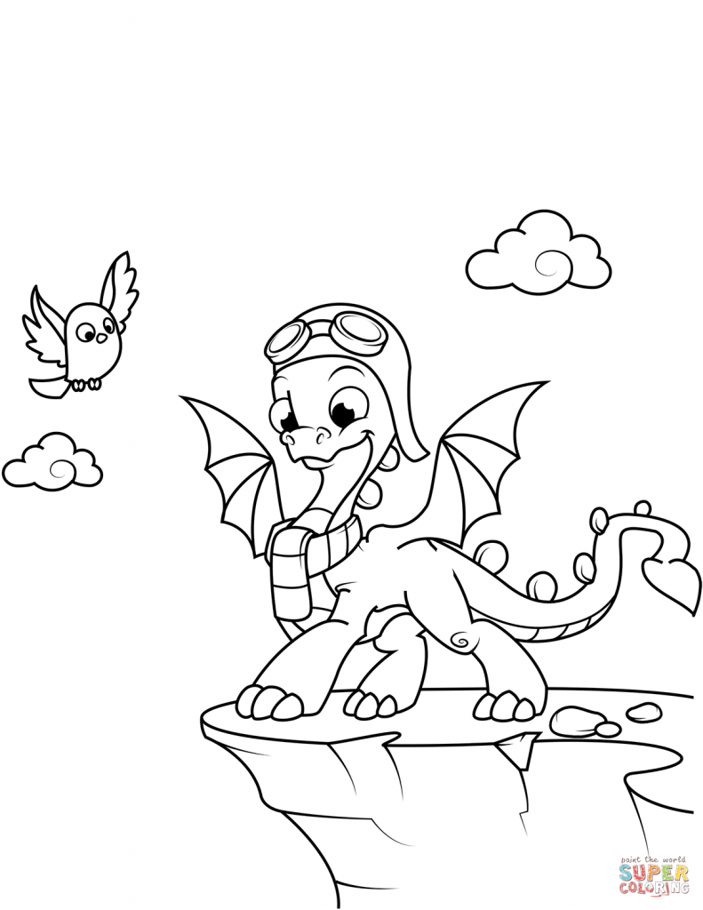 Dragon Coloring Pages 791x1024 Dragon Coloring Pages